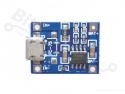 Charger for LiIon/LiPoly batteries MicroUSB TP4056